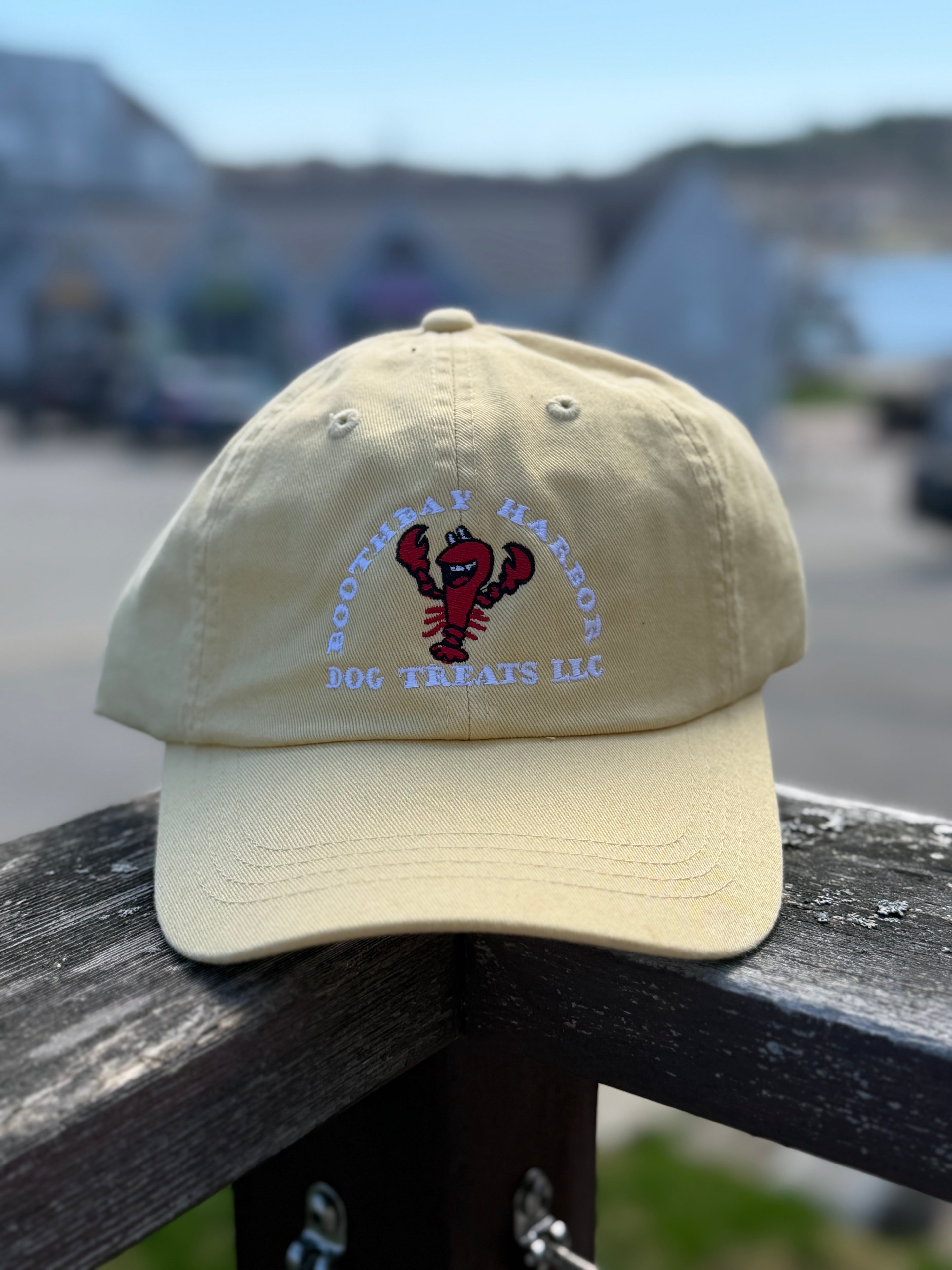 Yellow Boothbay Harbor Dog Treats Hat